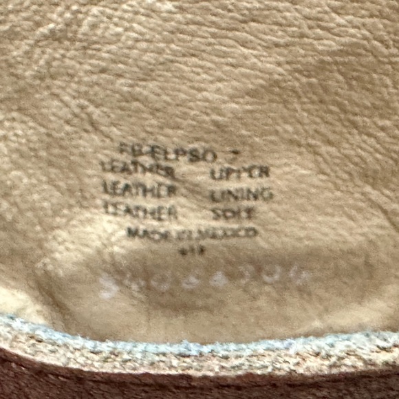 Freebird by Steven Dark Red Leather Boots Size 7 El Paso - Picture 6 of 11